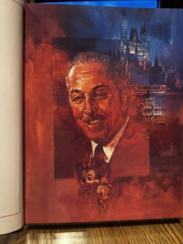 Vintage Walt Disney World Hardcover Book 1986 Collectible Orlando Florida Epcot - Picture 4 of 8