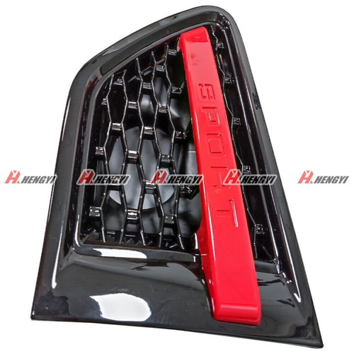 Black&Red Side Fender Vent Grille Air Intake For Range Rover Sport L320 10-2013 - Bild 10 von 12