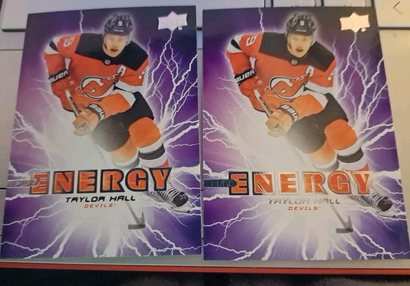 Taylor Hall 2019-20 Upper Deck Pure Energy Lot Of 2