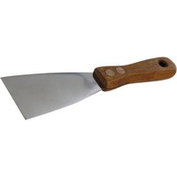 Malerspachtel Gipsspachtel Spachtel 100Mm Rostfrei Edelstahl Poliert Holzgriff