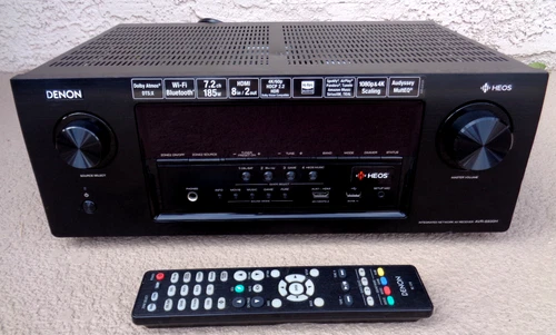 DENON AVR-S930H HEOS 7.2 CHANNEL 4K HDMI AV RECEIVER TESTED WORKING