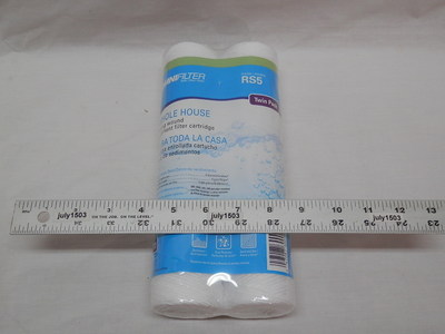 NEW Twin Pack (2pk) OmniFilter RS5 10'' Whole House Wound Water Filters 15000 SD
