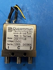 Ducommun RF 2SE1T11JB Relay SMA DC to 26.5 GHz 12 V DC