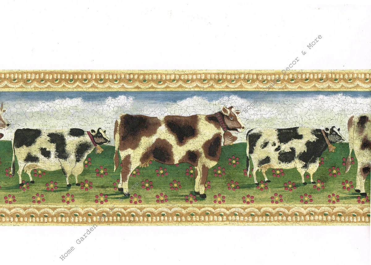 Farm Animals Wallpaper Border