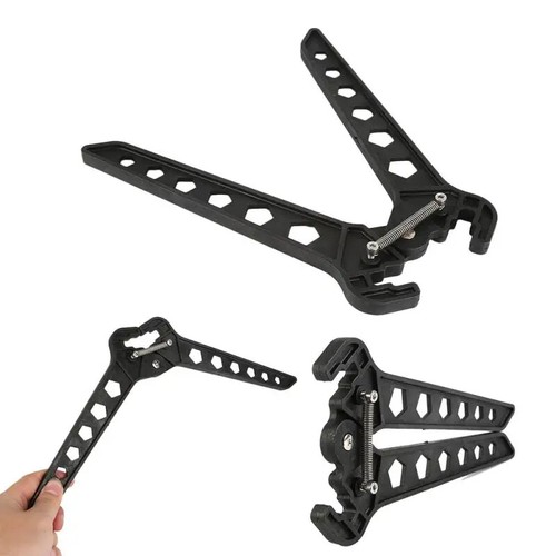 Compound Bow Support Folding Stand Kickstand Bracket Kick Rack Archery Shooting - Imagen 9 de 10
