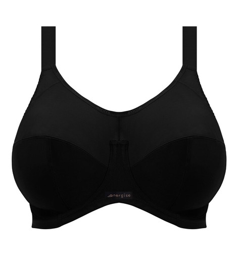 Elomi Energise Sport BH schwarz Gr.42H Bügel Vollschale Seitenstütze 8041 - Bild 12 von 12