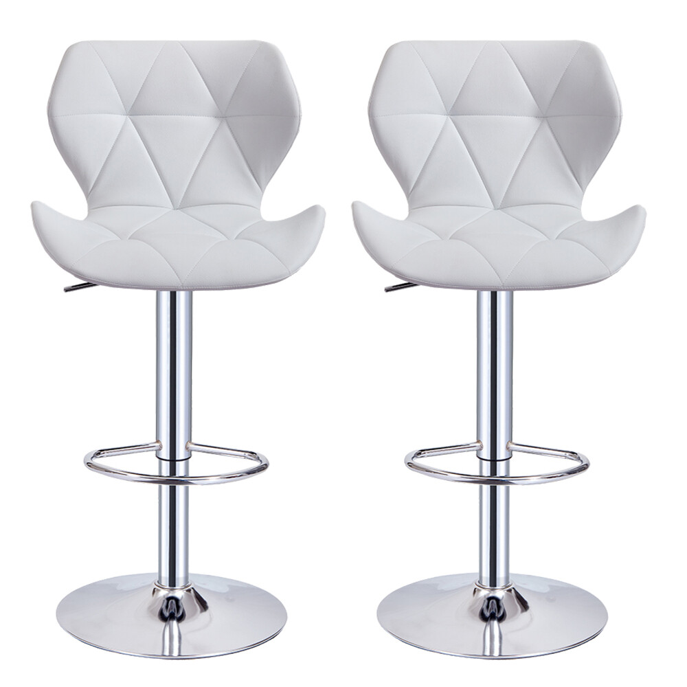 2er-Set Barhocker 360° drehbare Barstühle höhenverstellbar Drehhocker Moderner