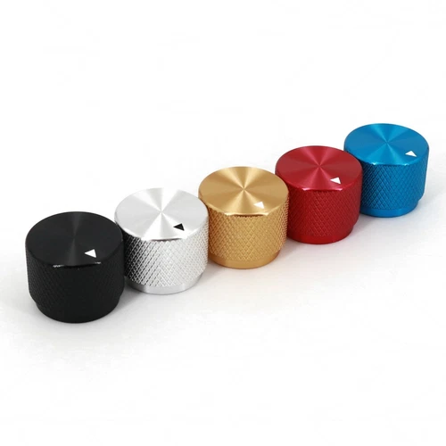 5x Solid Aluminum 20*15.5mm Audio Rotary Control 6mm Dia Potentiometer Knob NEW - Picture 21 of 26