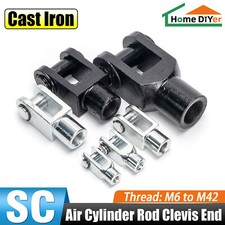 Air Cylinder Clevis Fork End Long Joint Female Thread Y Fitting M6 Bis M36