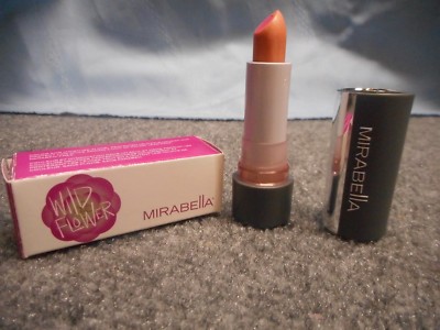 MIRABELLA WILD FLOWER LIPSTICK NOURISH PEACHED PEACH NEW IN BOX