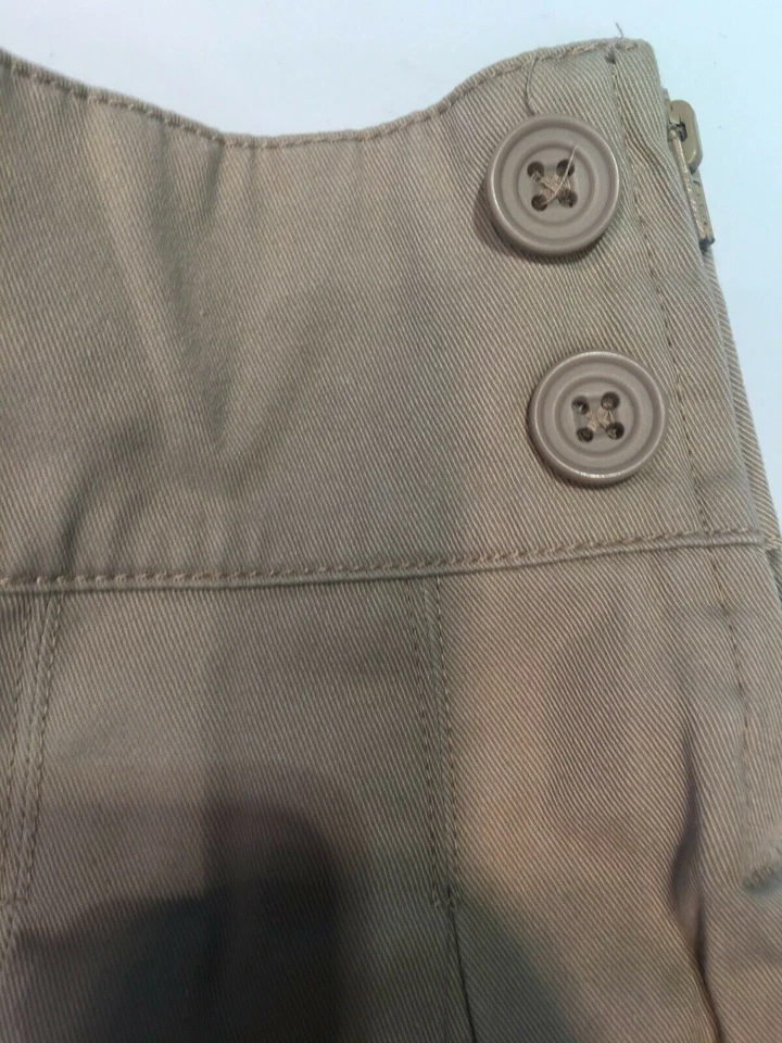 Детская школьная форма чероки для девочек размер 4 желтовато-коричневая юбка   - Изображение 4 из 4