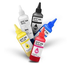 5x100ML DTF ink For Epson Direct Heat Transfer Film Machine White Ink DTF