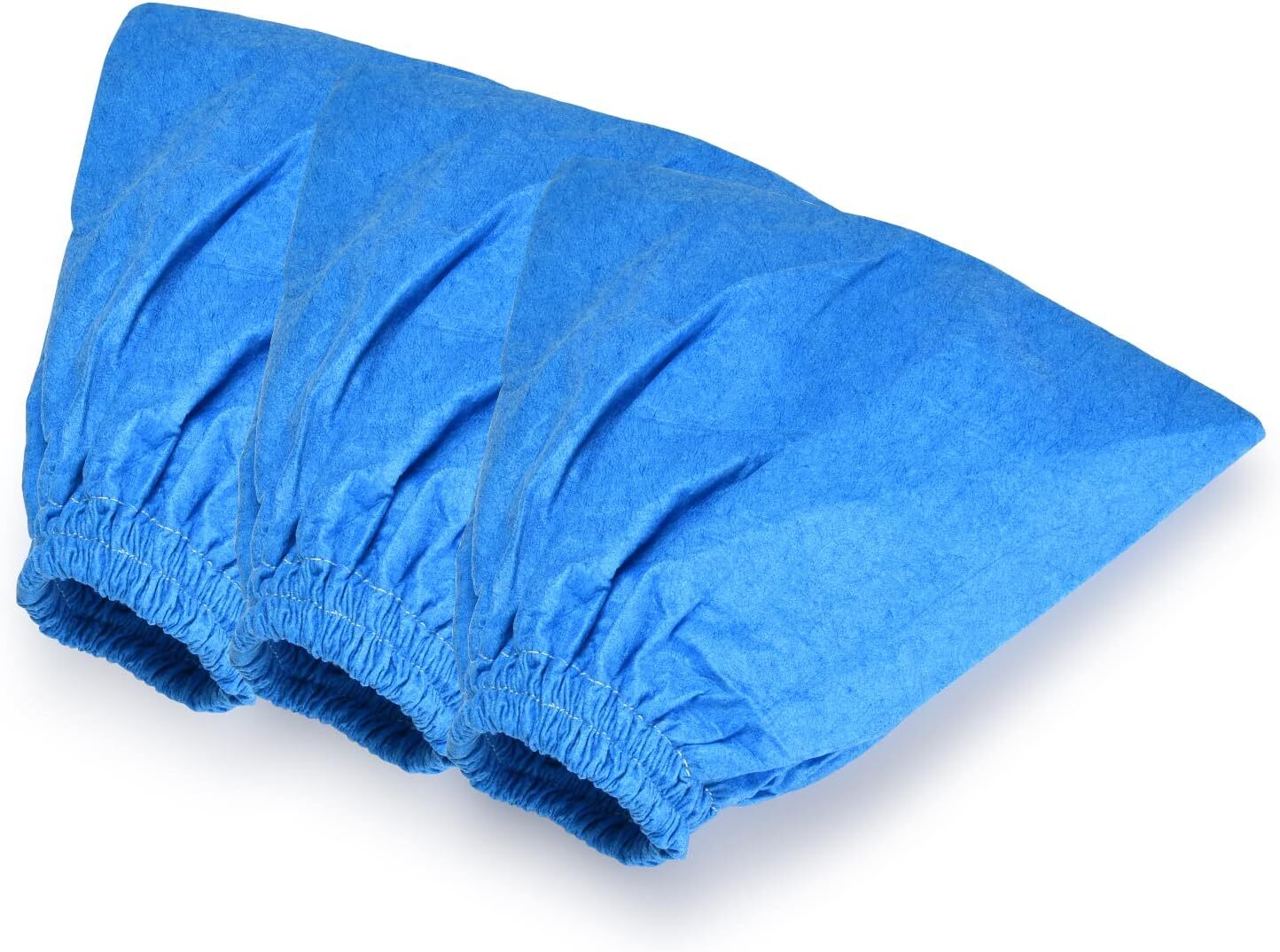 3 Pcs Blue Cloth Filter Bags for Armor All AA256 AA255 2.5 Gallon Shop VACs