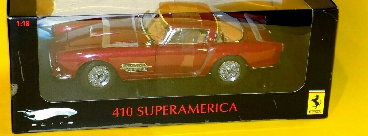 1/18 フェラーリ　410 スーパーアメリカ　エリート MATTEL HOT WHEELS N2082 Scale 1/18 | FERRARI 410