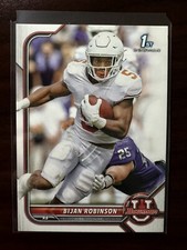 2022 Bowman University #31 Bijan Robinson Texas Longhorns
