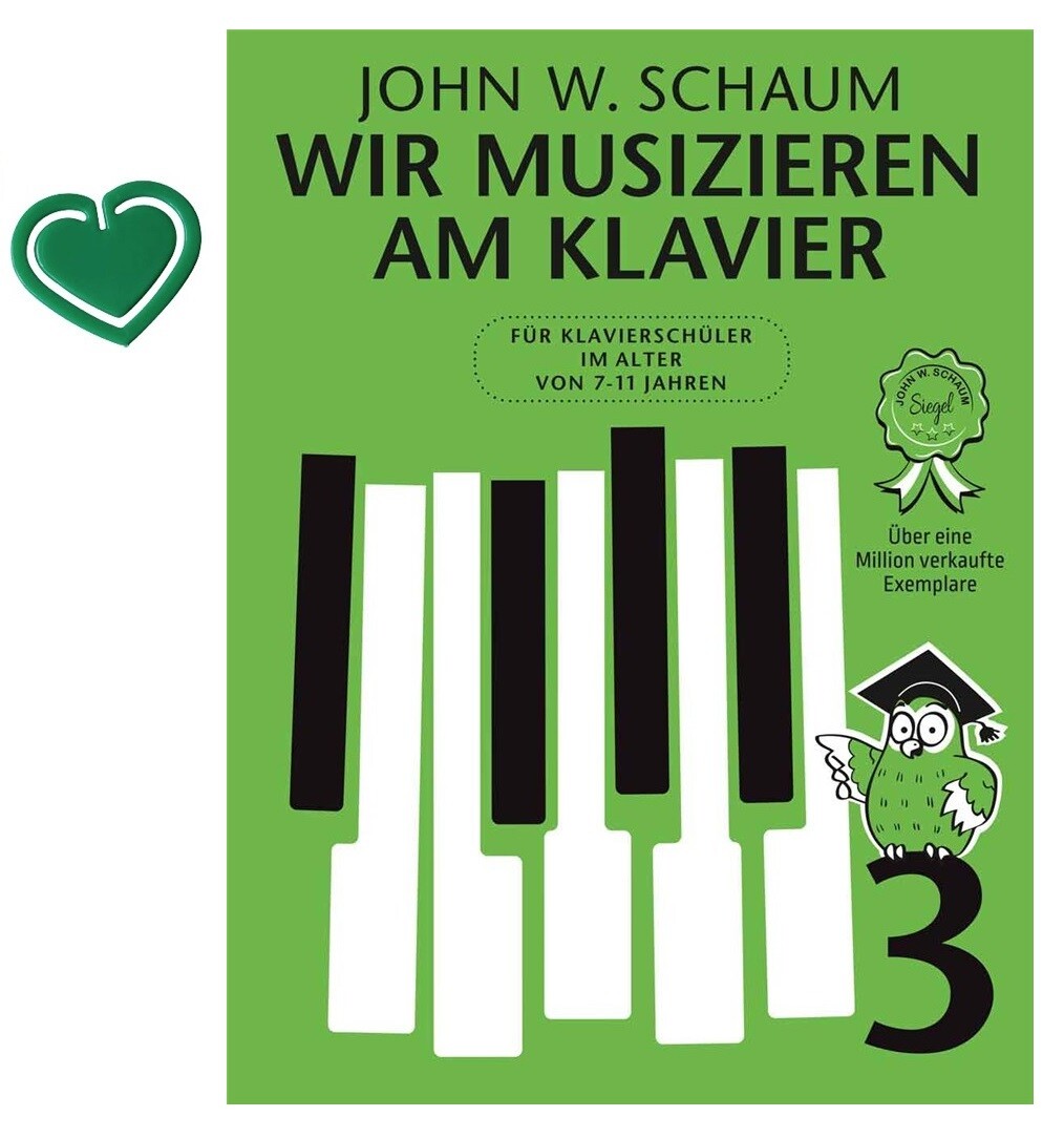 Thumbnail - John W. Schaum - Wir Musizieren Am Klavier Band 3 - Die Beliebte