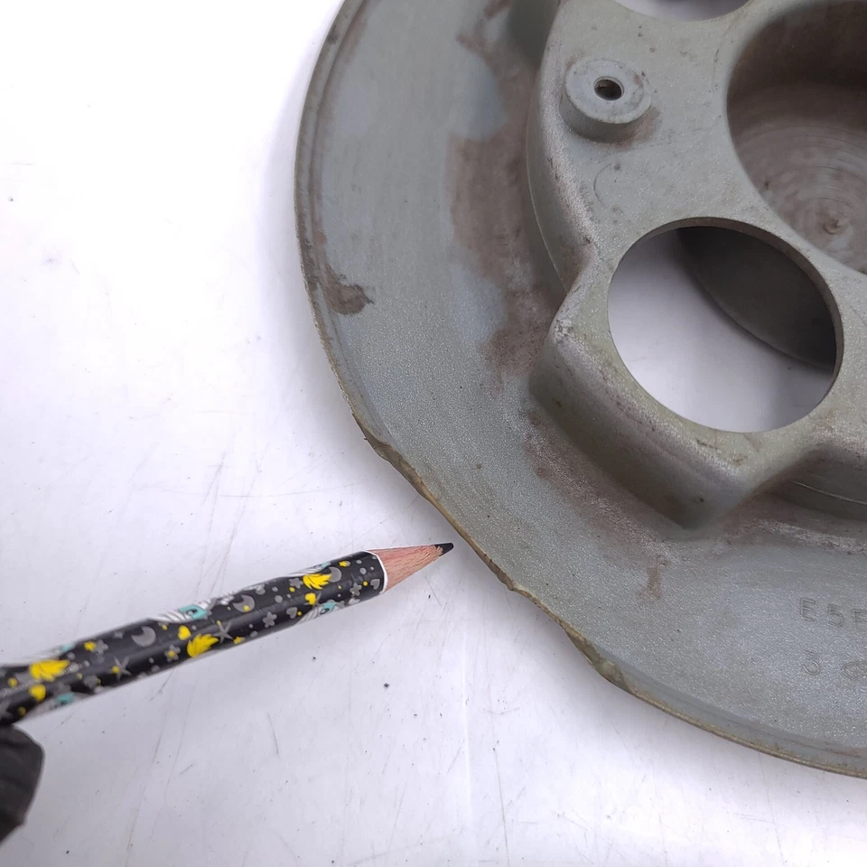 Juego de 4 tapa central Ford Escort Tempo Topaz OEM 1986-1994 E5EC-1A097-AA Foto 3 de 4