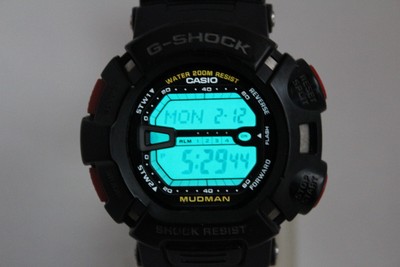 Backcase Mudman G9000 Casio G-Shock Mudman G-9000-1V Lug To Lug