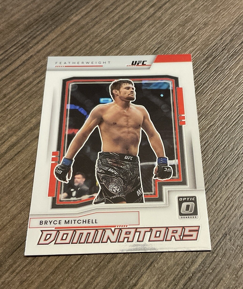 Bryce Mitchell Rookie 2022 Donruss Optic Insert “Dominators” UFC #25 MINT