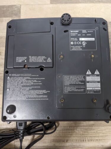 Sharp PG-F211X DLP Projector Portable 2300 ANSI HD 1080 PARTS ONLY - Picture 9 of 9