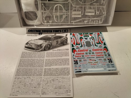 TAMIYA 1/24 CASTROL TOYOTA TOM'S SUPRA GT - Kit 24163 - Foto 2 di 4