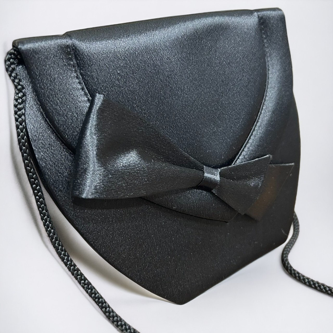 Borsa a tracolla YVES SAINT LAURENT nastro nero autentica