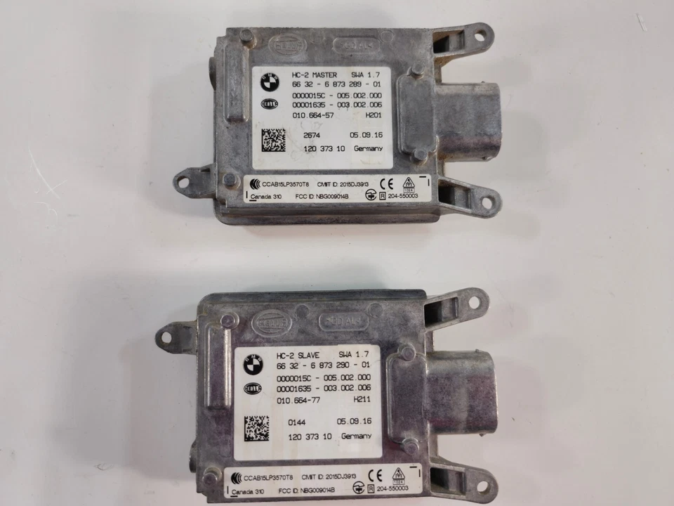 BMW X5 F15 x3 x6 LANE CHANGE ASSIST DEPARTURE SENSOR LEFT RIGHT Master & Slave - Image 3 of 4