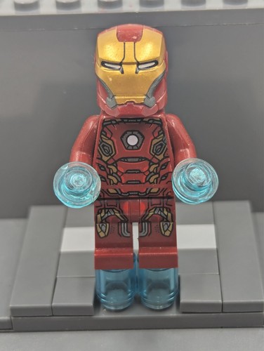 LEGO Super Heroes Minifigure Iron Man Mark 45 Armor SH0164 - Picture 1 of 3