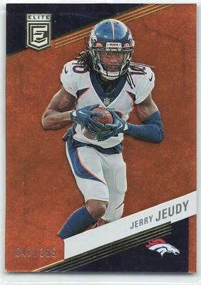2023 Donruss Elite #50 Jerry Jeudy Orange #/399