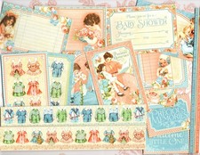 Snippets Graphic45 PRECIOUS MEMORIES 19PC MINI HAND-CUT scrapbooking JOURNALS