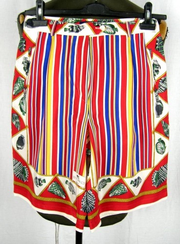 VINTAGE ETRO DAMEN SHORTS HOSE BERMUDA GR IT 44