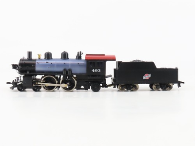 #ad #ad HO Scale Mantua CNW Chicago amp; North Western 4 4 2 Steam Locomotive #493 $99.95
