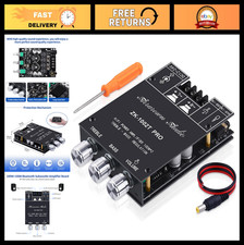 200W Bluetooth 5.0 Amplifier Board, HiFi 2.0 Channel Stereo AMP, USB/AUX Inputs,