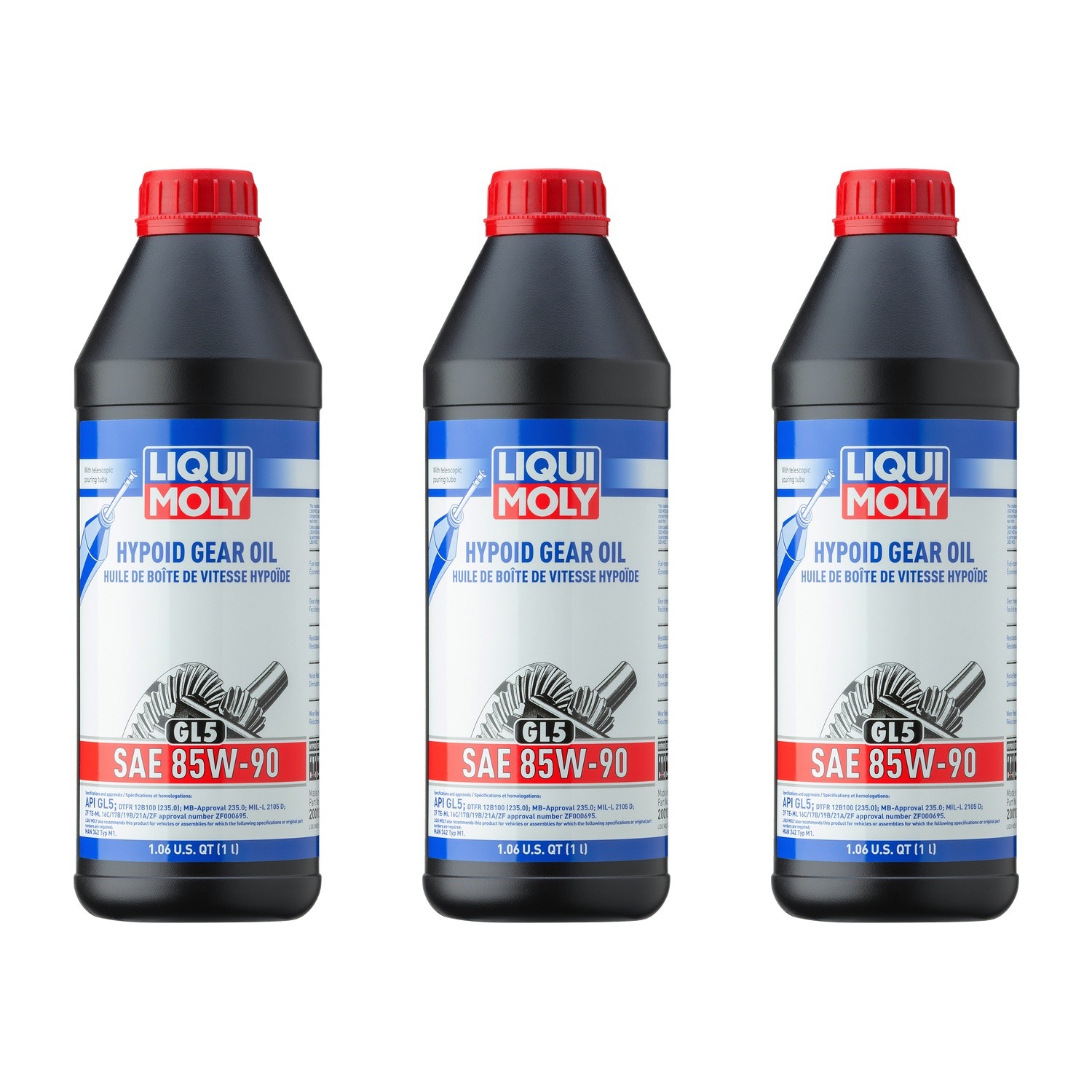 (gl5) Sae 85w-90 (3x1l)