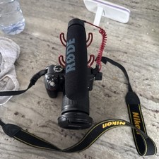 Nikon D3300 24.2MP DSLR Camera with AF-P DX 18-55mm Lens + rodeo microphone 