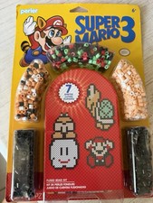 Super Mario Bros. 3 Perler Band 2004 Piece Fused Bead Activity Kit Retired