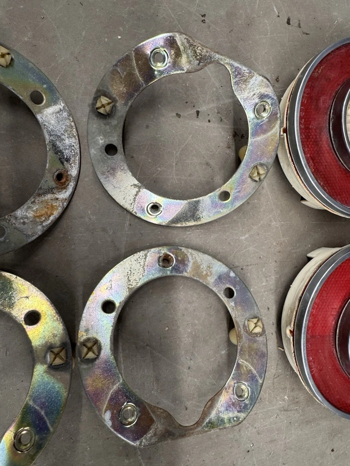 1975-1979 Chevy Corvette Taillight Tail Light Lamp Lenses Reverse Taillamp OEM - Image 3 of 4