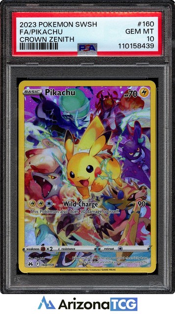 Pikachu #160 (Crown Zenith (2023))