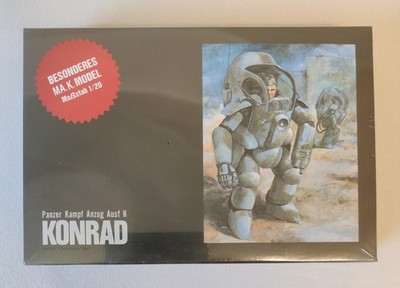 NITTO MA.K. ZbV 3000 KONRAD Ausf. K Nr.14 1:20 1989 Vintage Model Kit OVP SEALED