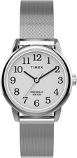Timex TW2U07900 DISPLAY Women's Watch Indiglo Stainless Steel Band Easy Reader