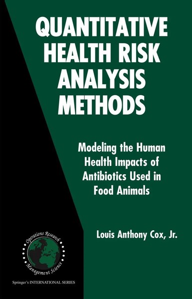 Louis Anthony Cox Jr. | Quantitative Health Risk Analysis Methods | Taschenbuch-image