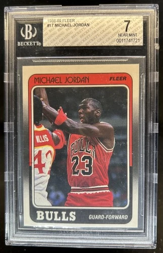 1988 Fleer Jordan BGS 7
