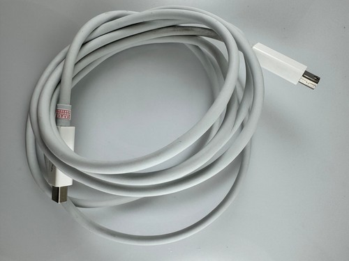 used Original OEM Apple Thunderbolt Cable 2M for Mac Mini/iMac/MacBook Pro/Air - Picture 2 of 6