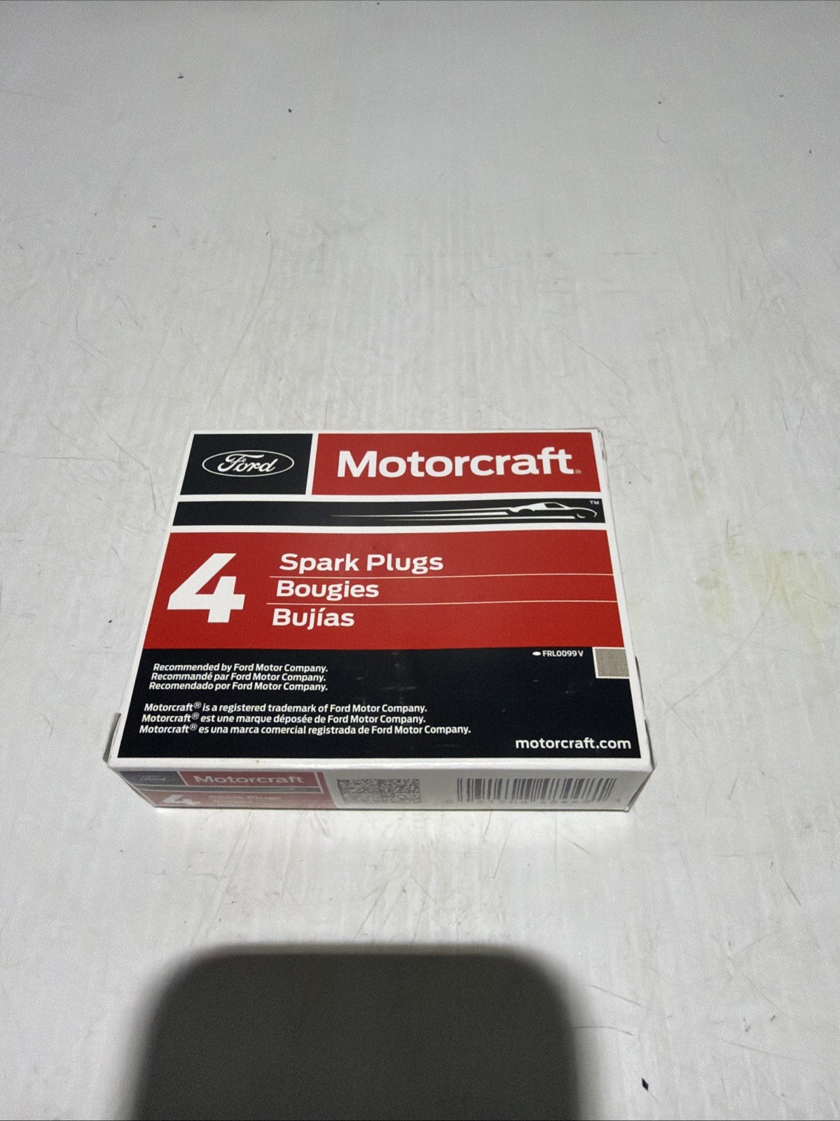 Ford Motorcraft OEM Nickel Spark Plug Lot of 4 SP-400 AGSF22N New