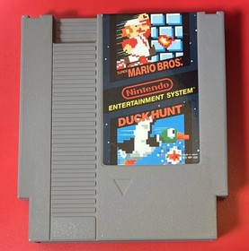 Super Mario Bros And Duck Hunt NES 1985 Original Game Cartridge Untested