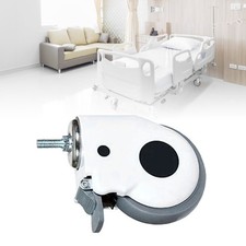 Caster 5in TPR Wheel Accessory With Brake For Cart Wheel With Brake 5in♪