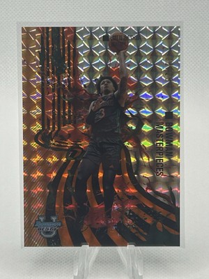 Jalil Bethea 2024-25 Bowman U Best Masterpieces Orange Geometric /25 Miami Bama
