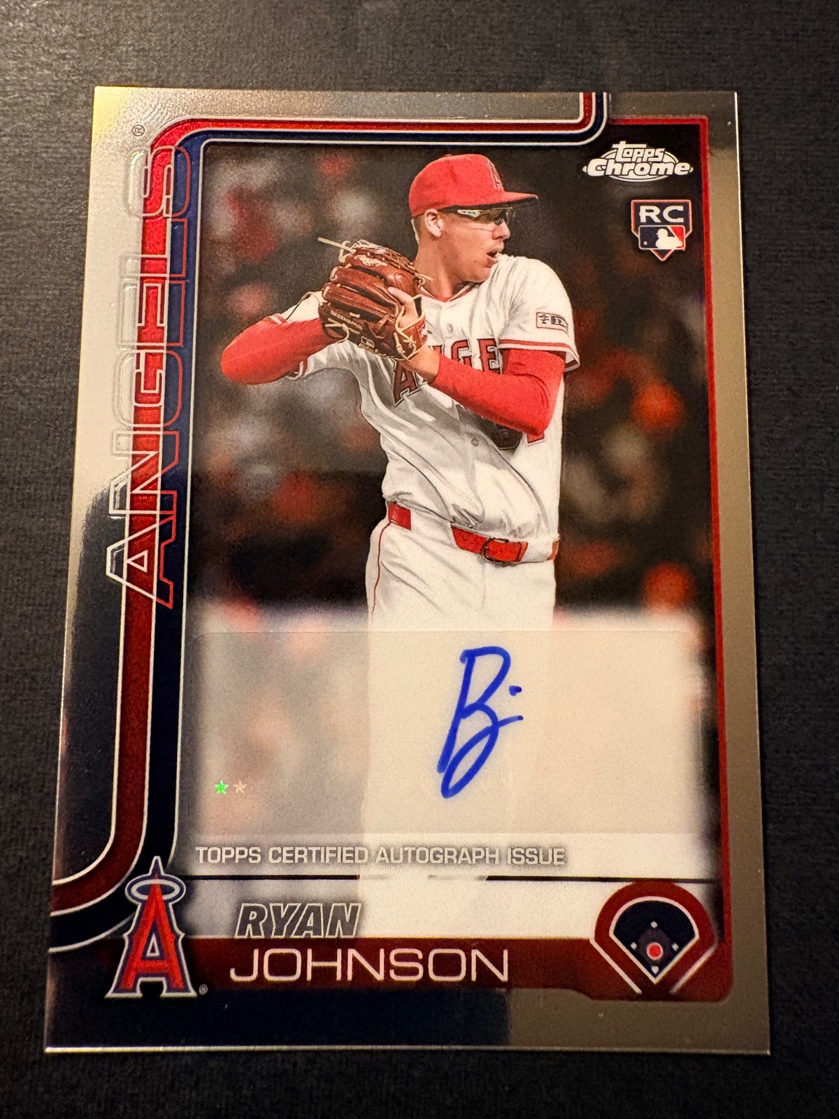2025 Topps Chrome Update #AC-RJO Ryan Johnson RC Auto