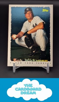 Bob Wickman 1995 Topps CyberStats (Spectralight) #386 New York Yankees