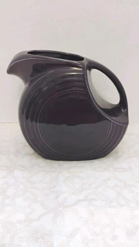 Fiestaware Plum Purple Large 67oz Disk Pitcher
